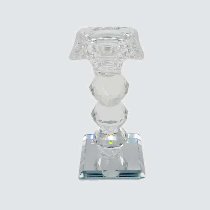 Crystal Look Candle Holder