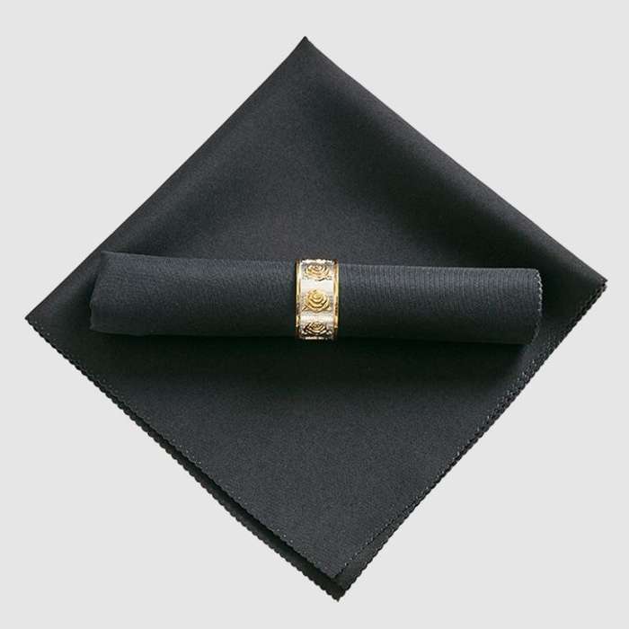 Plain Napkin-Black