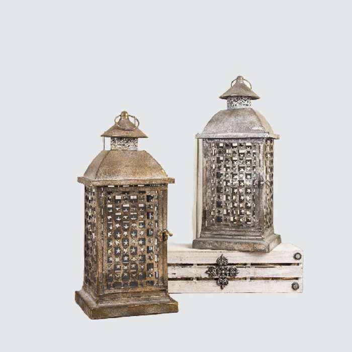Vintage Gold Lantern