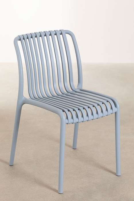 Florence Café Chair No Armrest-Grey Colour