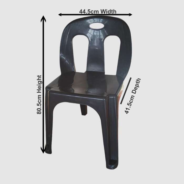 Black Plastic Chair