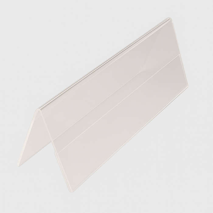 Double Sided Acrylic Name Card Holder 300 x 120mm