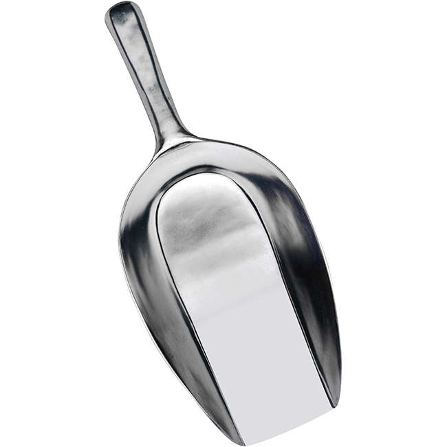 Aluminium Flat Bottom Scoop
