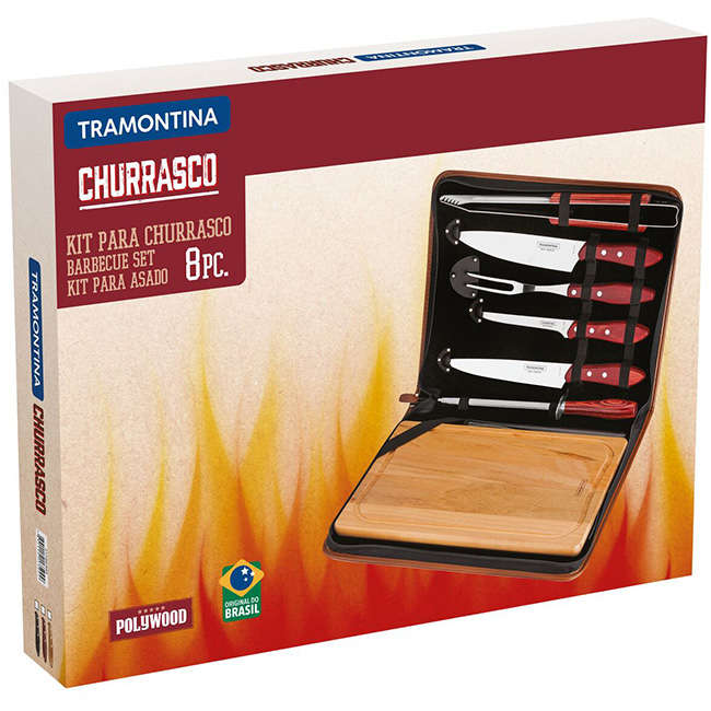 Churrasco 8pc Barbeque Set
