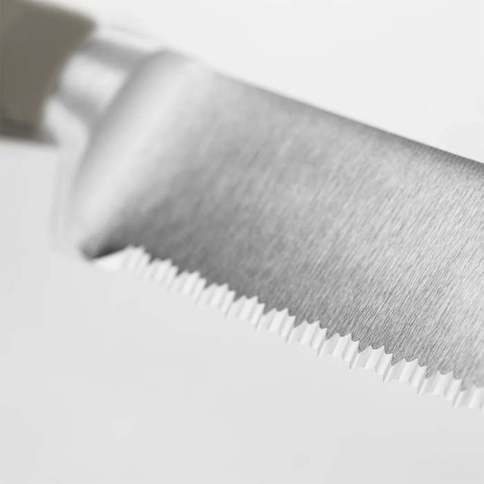 Classic Colours Double Serrated Bread Knife, 23cm