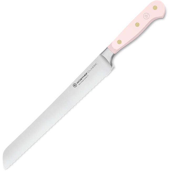 Classic Colours Double Serrated Bread Knife, 23cm
