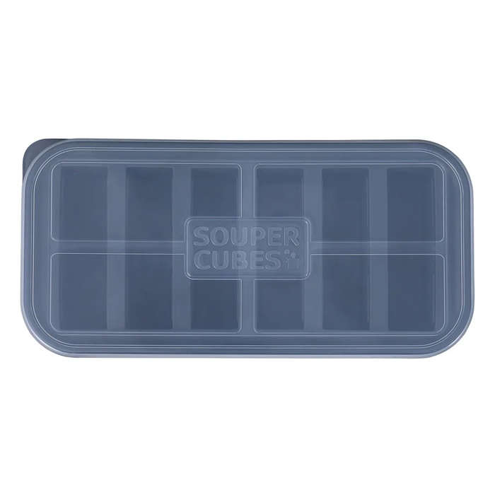 Half Cup Silicone Food Storage Tray with Lid
