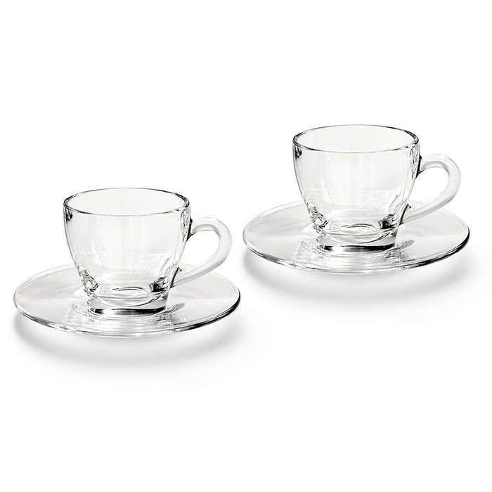 Ischia Cappuccino Cup & Saucer, Set Of 2