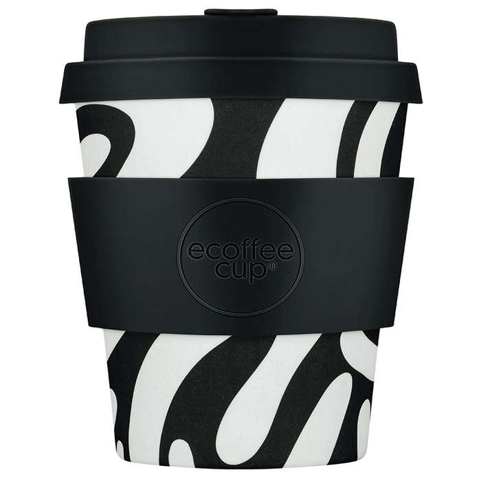 Patterns Natural Fibre Reusable Coffee Cup, 250ml