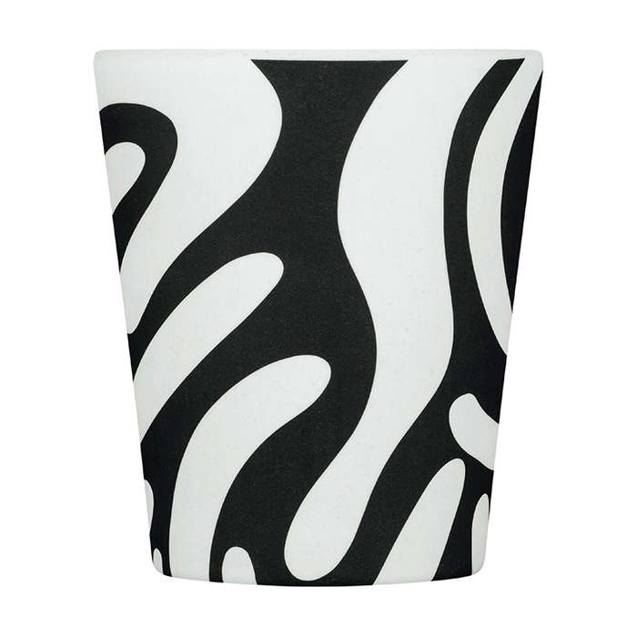 Patterns Natural Fibre Reusable Coffee Cup, 250ml