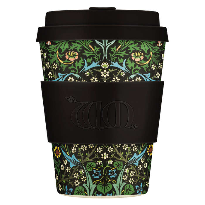 William Morris Natural Fibre Reusable Coffee Cup, 350ml