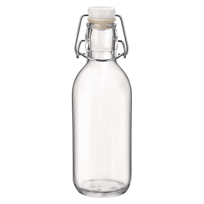 Emilia Bottle With Swing-Top Stopper Lid