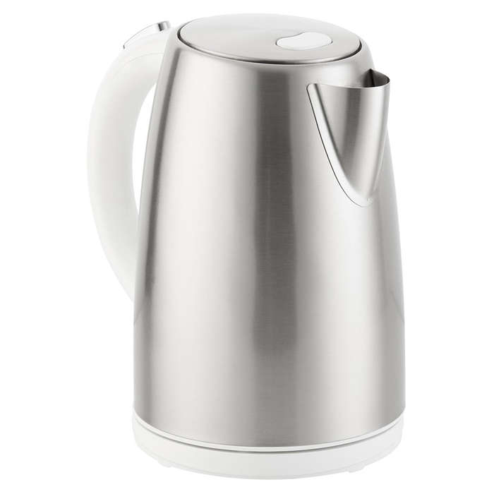 Arctic White 360° Stainless Steel Cordless Kettle, 1.7L
