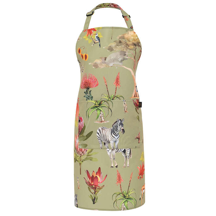African Vibes Full Bib Apron
