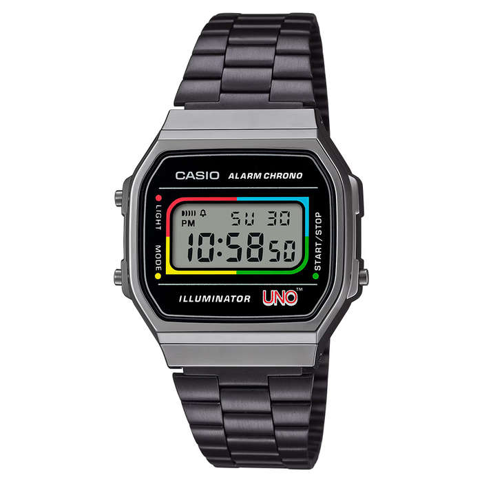 Retro Uno Limited Edition Digital Wrist Watch, A168WEUC-1ADR