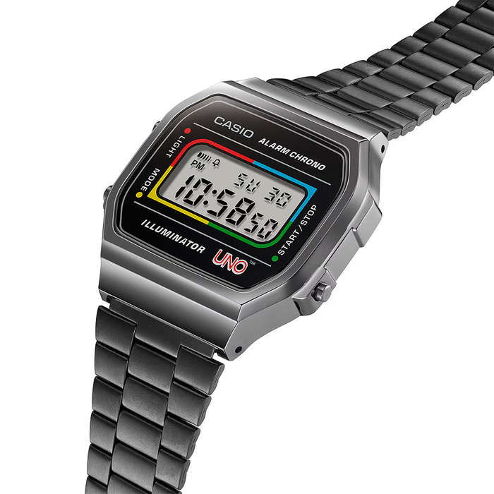 Retro Uno Limited Edition Digital Wrist Watch, A168WEUC-1ADR
