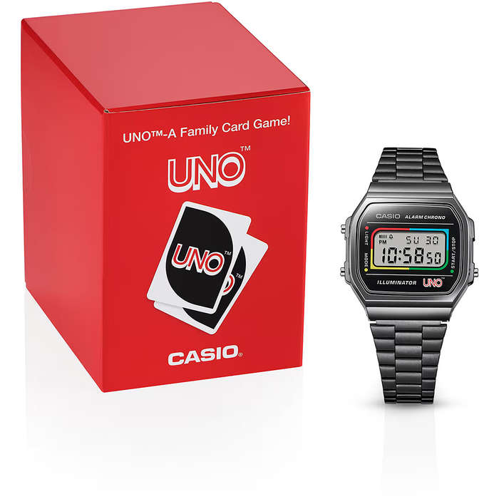 Retro Uno Limited Edition Digital Wrist Watch, A168WEUC-1ADR