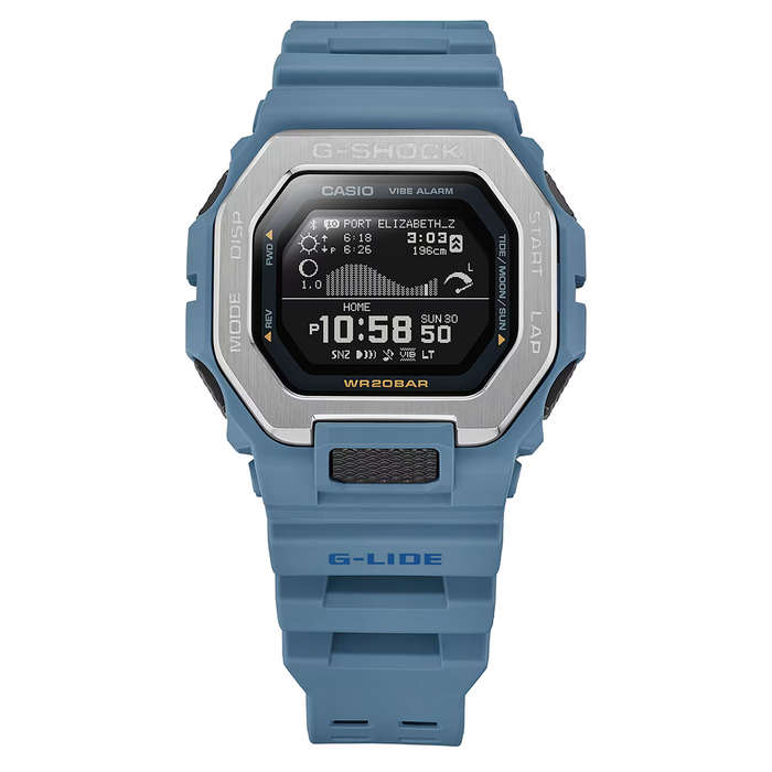 G-Shock G-Lide Men's 200m Bluetooth Digital Wrist Watch, GBX-100-2ADR