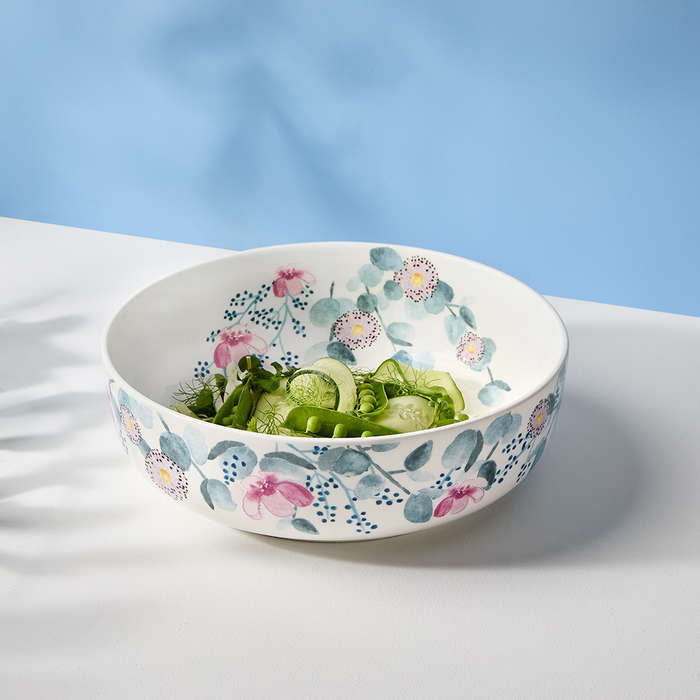 Botanic Gardens Eucalyptus Bloom Serving Bowl, 25cm