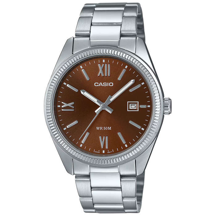 Standard Men's 50m Analogue Wrist Watch, MTP-1302DD