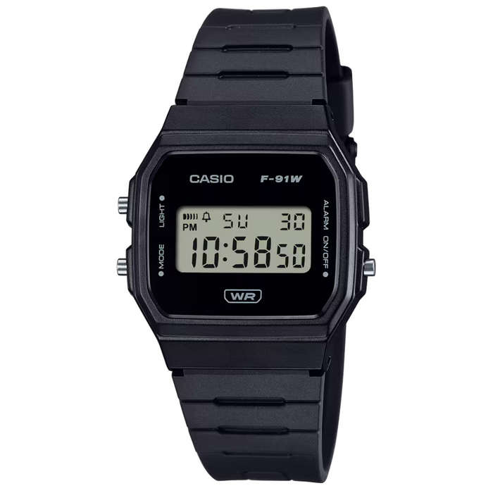 Retro Digital Wrist Watch, F-91WB