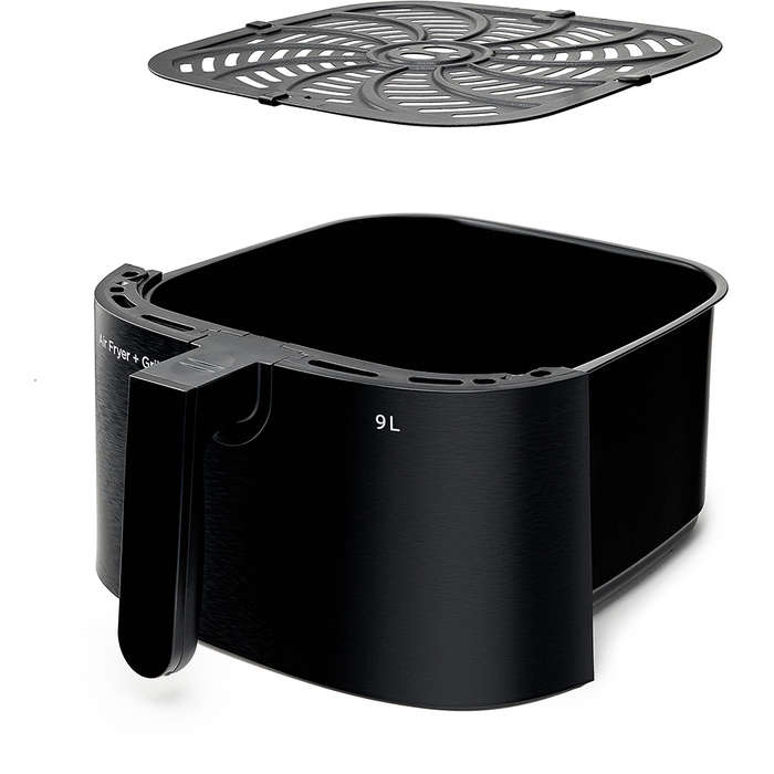 Digital Airfryer With Grill Function, 9L
