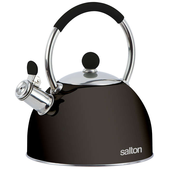 Black Stainless Steel Stovetop Kettle, 2.5L