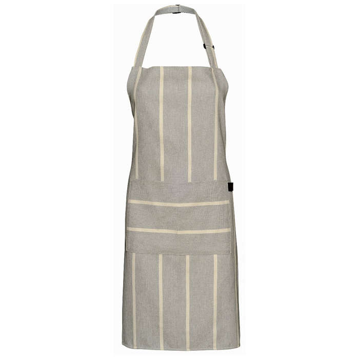 Abigail Marc Striped Full Bib Apron