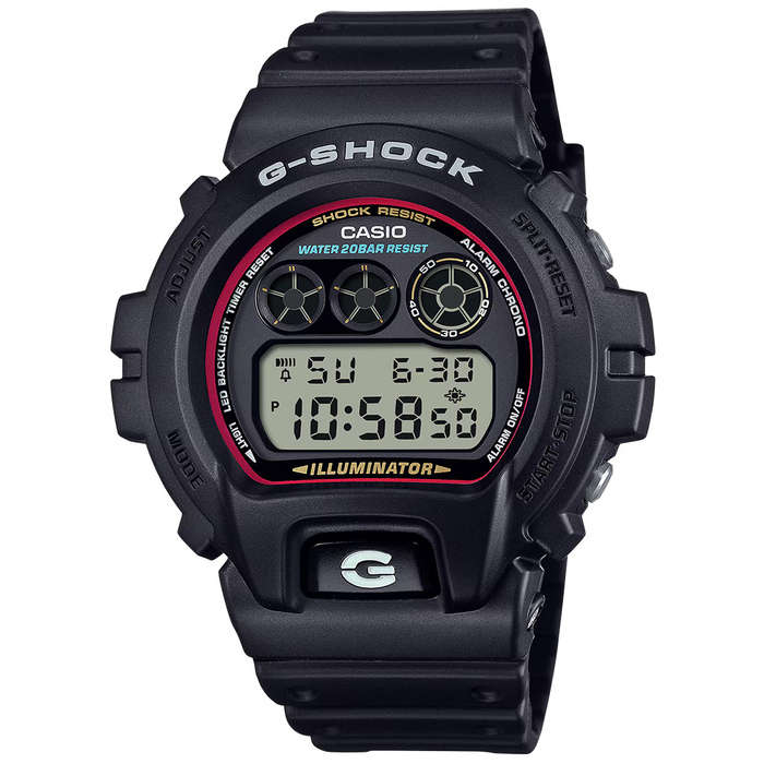 G-Shock Men's 200m Digital Wrist Watch, DW-6900RL-1DR
