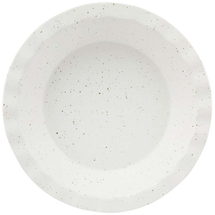 Speckle Fluted Pie Dish, 25cm