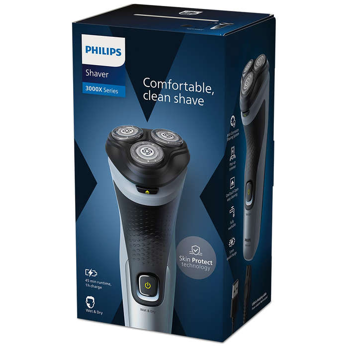 3000X Series Wet Or Dry Cordless Shaver