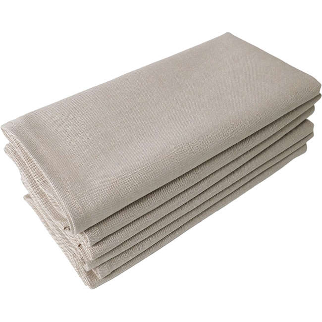 Natural Earth Stone Napkins, Set Of 6