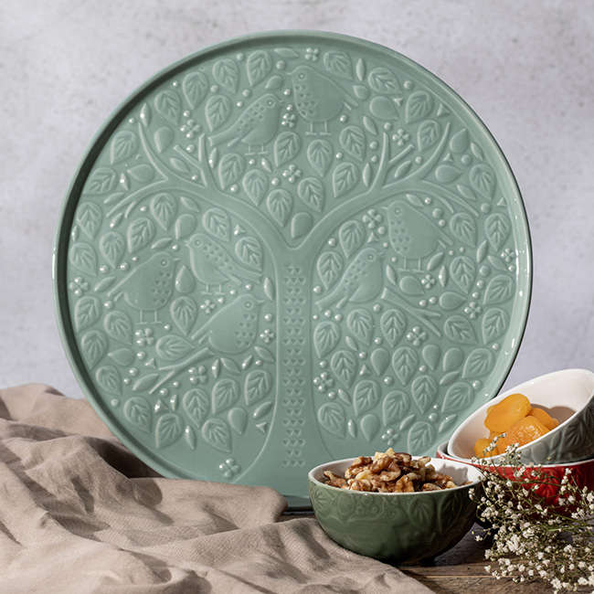In The Forest Round Platter, 30cm