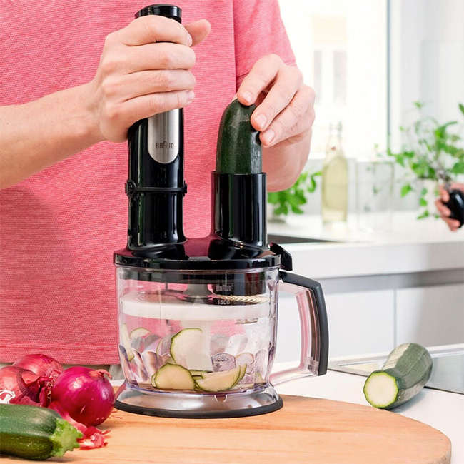 MultiQuick 7 Stick Blender Set, 9 Piece