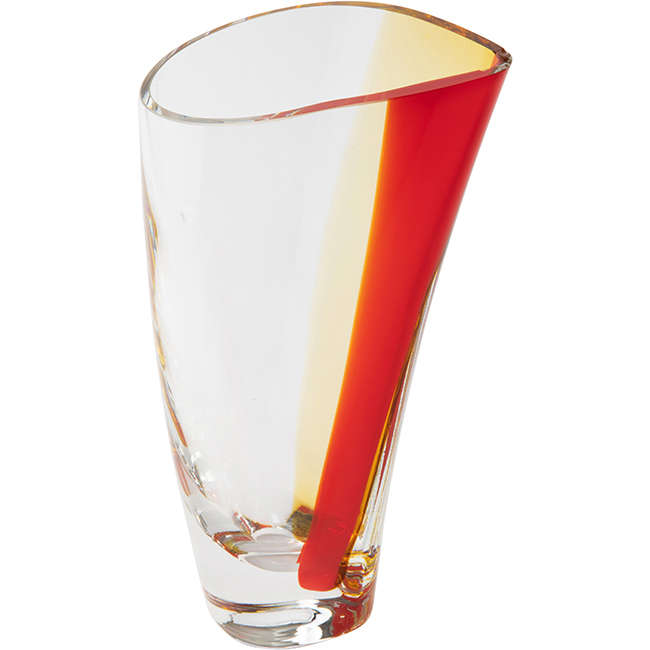 Sunrise Glass Vase, 34cm