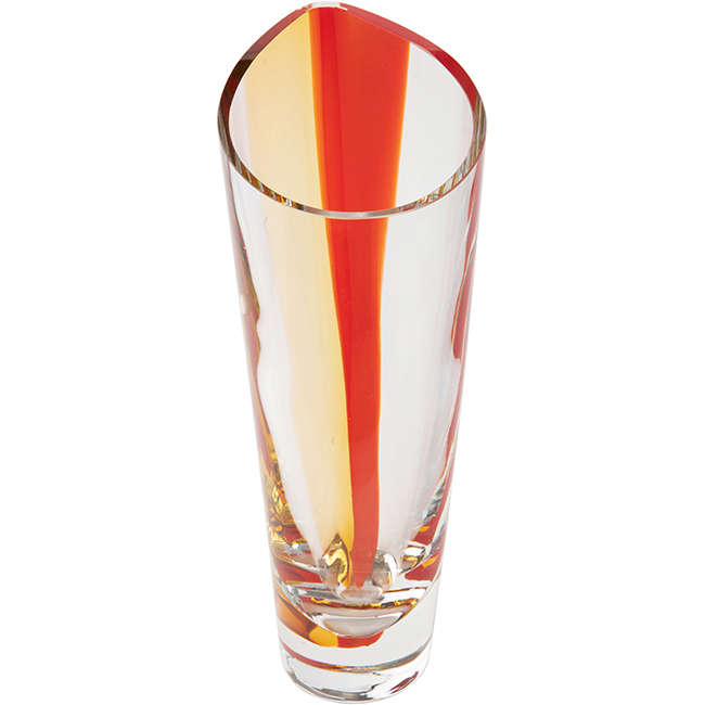 Sunrise Glass Vase, 34cm