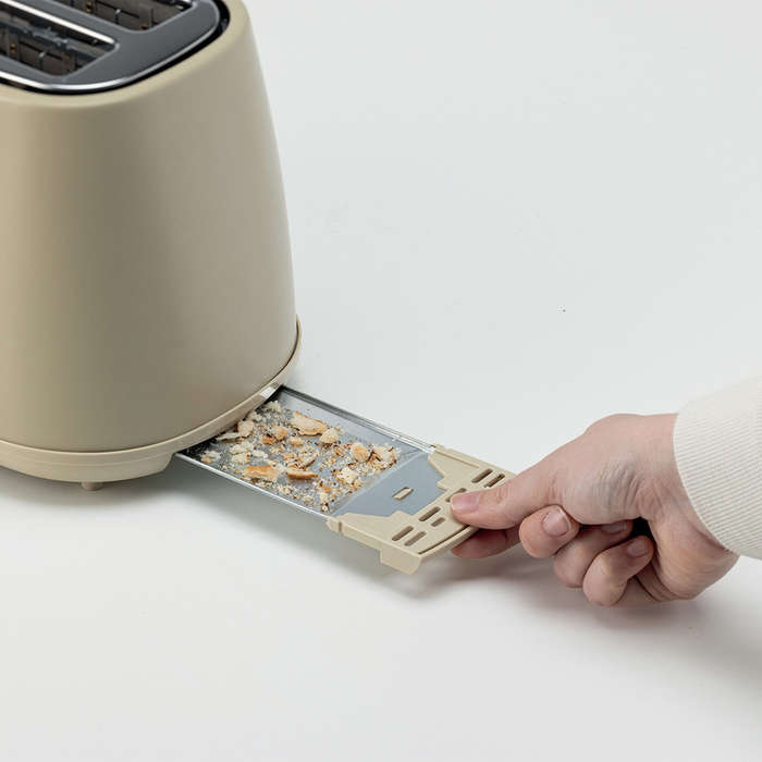 Elementa Stainless Steel 2 Slice Toaster