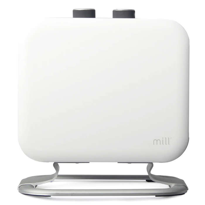 White Compact PTC Fan Heater