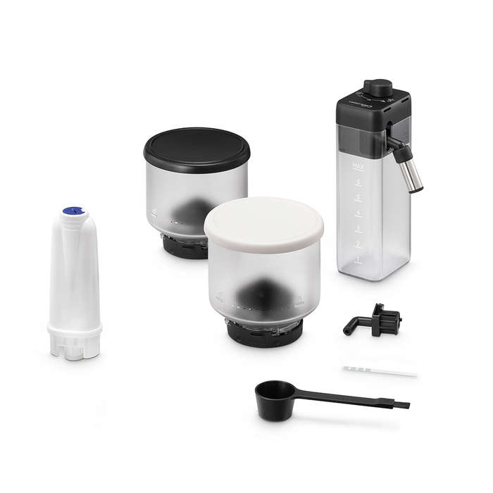 Rivelia Bean To Cup Fully Automatic Arctic White Coffee Machine