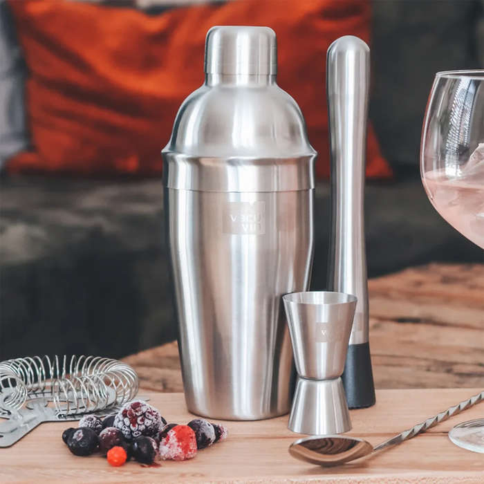 Stainless Steel Cocktail Shaker, 550ml