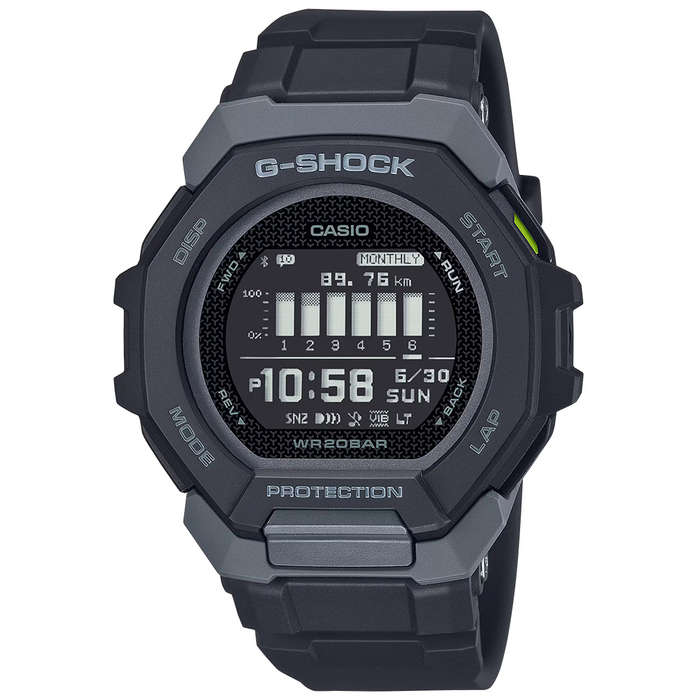 G-Shock 200m Bluetooth Fitness Digital Wrist Watch, GBD-300-1DR