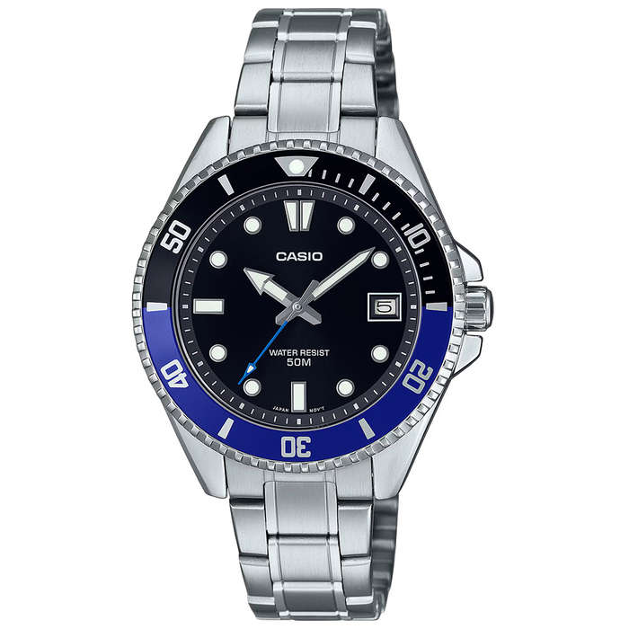 Standard Men's 50m Analogue Wrist Watch, MDV-10D