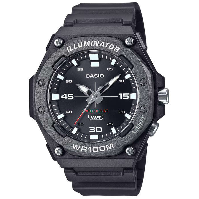 Standard Men's 100m Analogue Wrist Watch, MW-620H-1AVDF