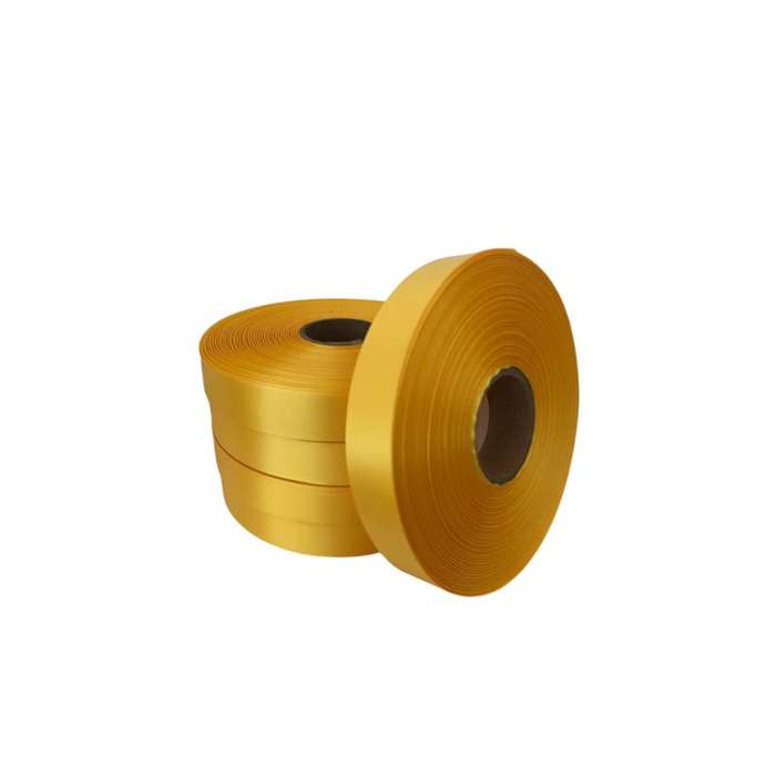 Yellow Satin Ribbon 25mm x 100m