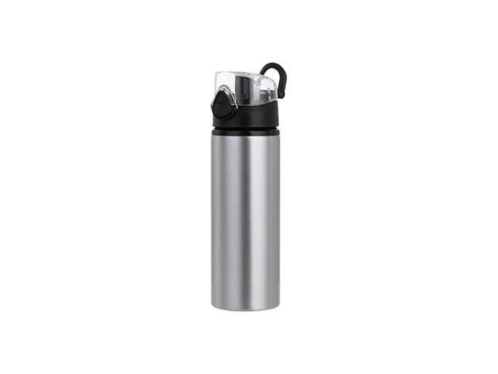 Aluminium Water Bottle With Pop Lid - 750ml