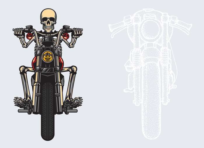 DTF Pre-Prints - Bike 05
