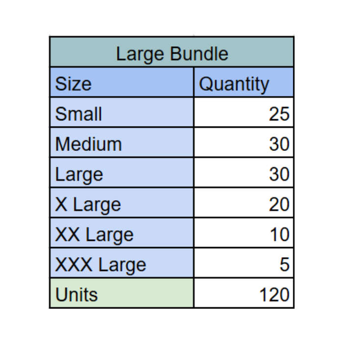 Bulk T-Shirt Bundle  145gsm  Khaki