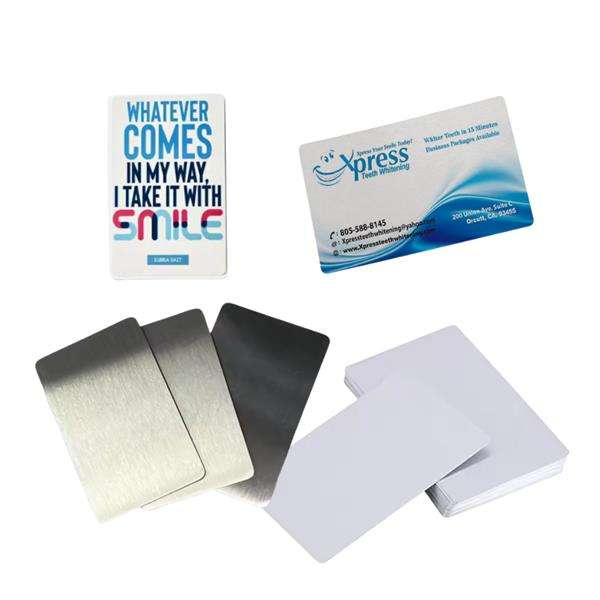 Business Cards - Coated Aluminium - Sublimation
