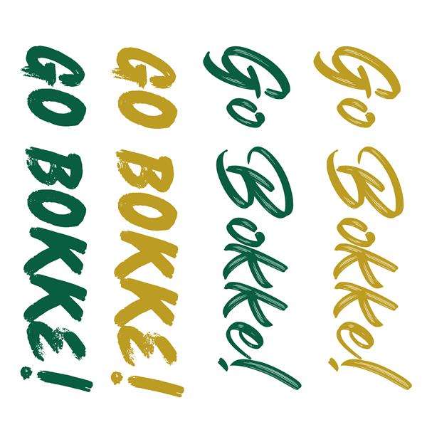 DTF Pre-Prints - 4x Go Bokke
