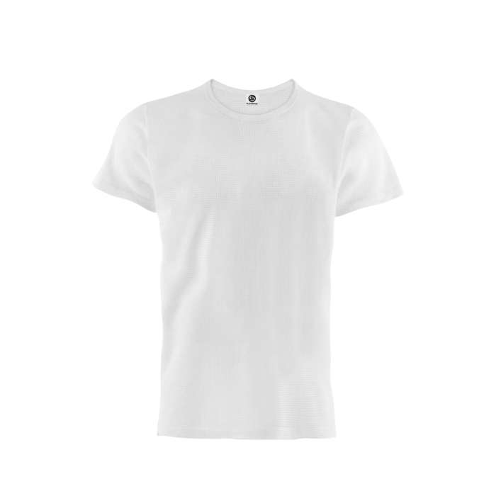 SubliGear Active T-Shirt - 100% Polyester Crew Neck Shirt for Adult &amp; Kids - White